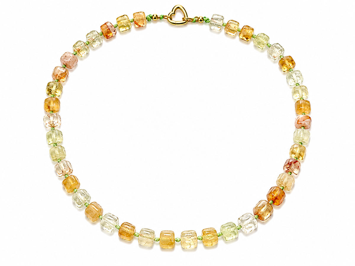 Collar Arun — Verde y Fluor 2