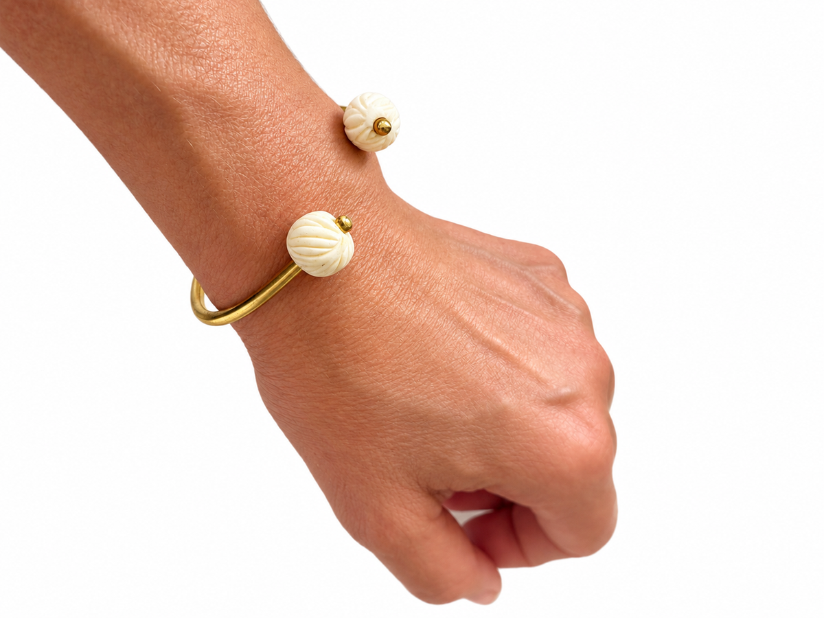Pulsera Hueso Blanco