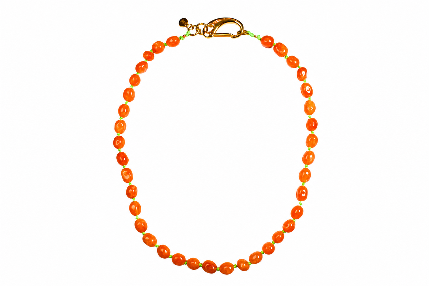 Collar Arun — Naranja Liso