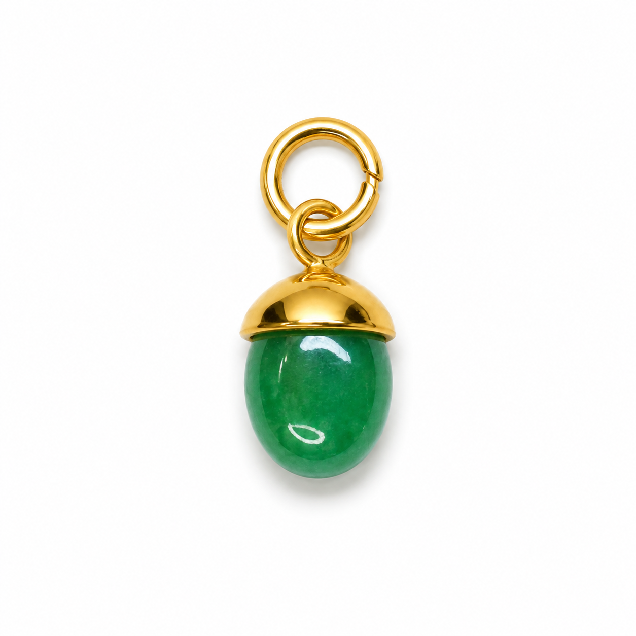 Hazelnuts — Small Natural Stone Charm