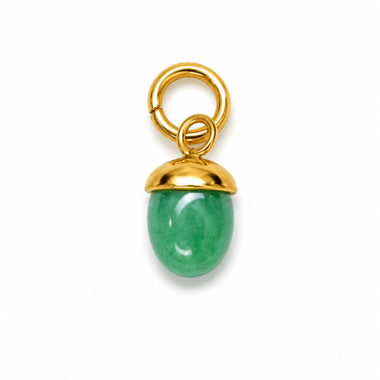 Hazelnuts — Small Natural Stone Charm