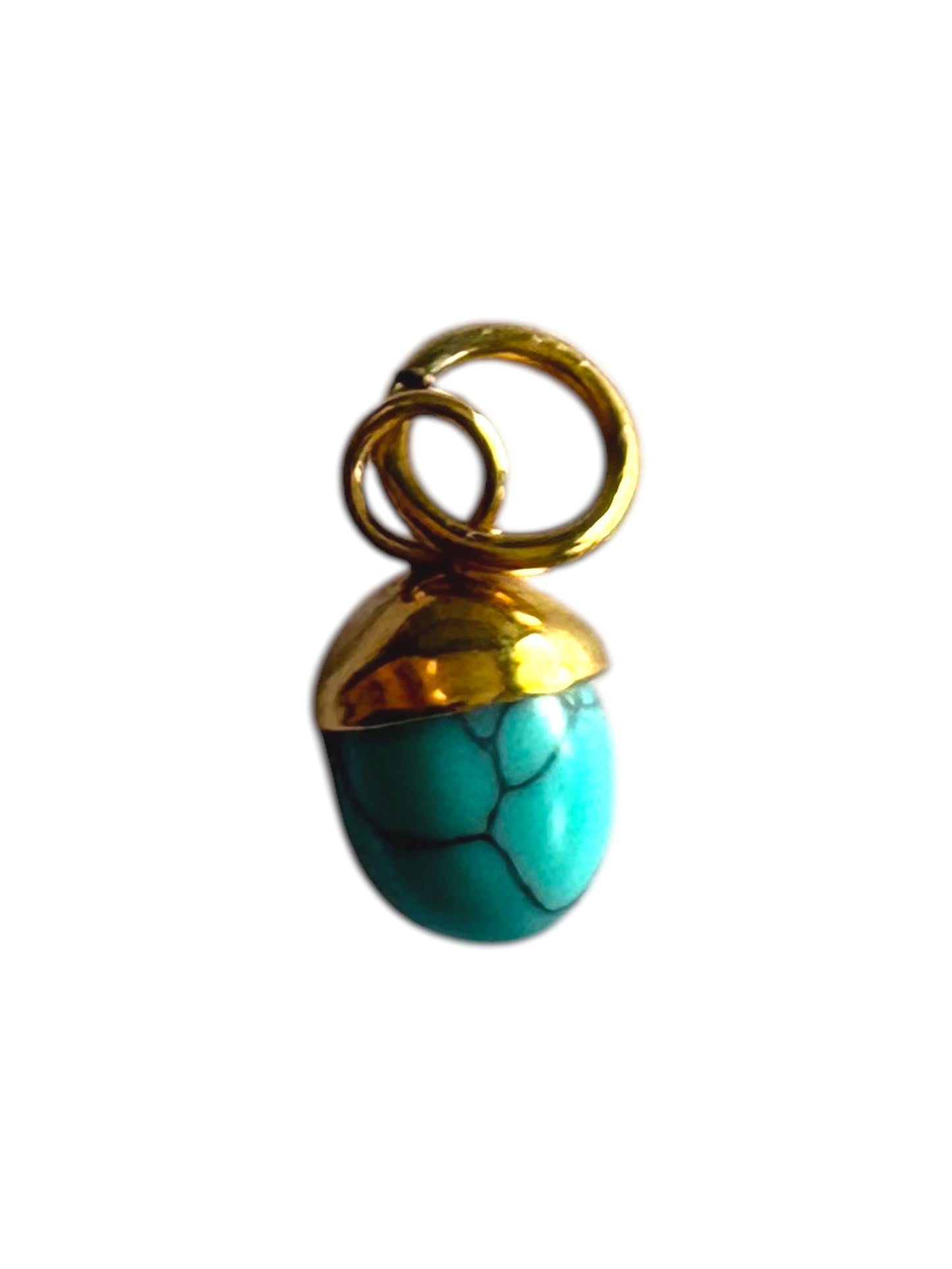 Hazelnuts — Small Natural Stone Charm