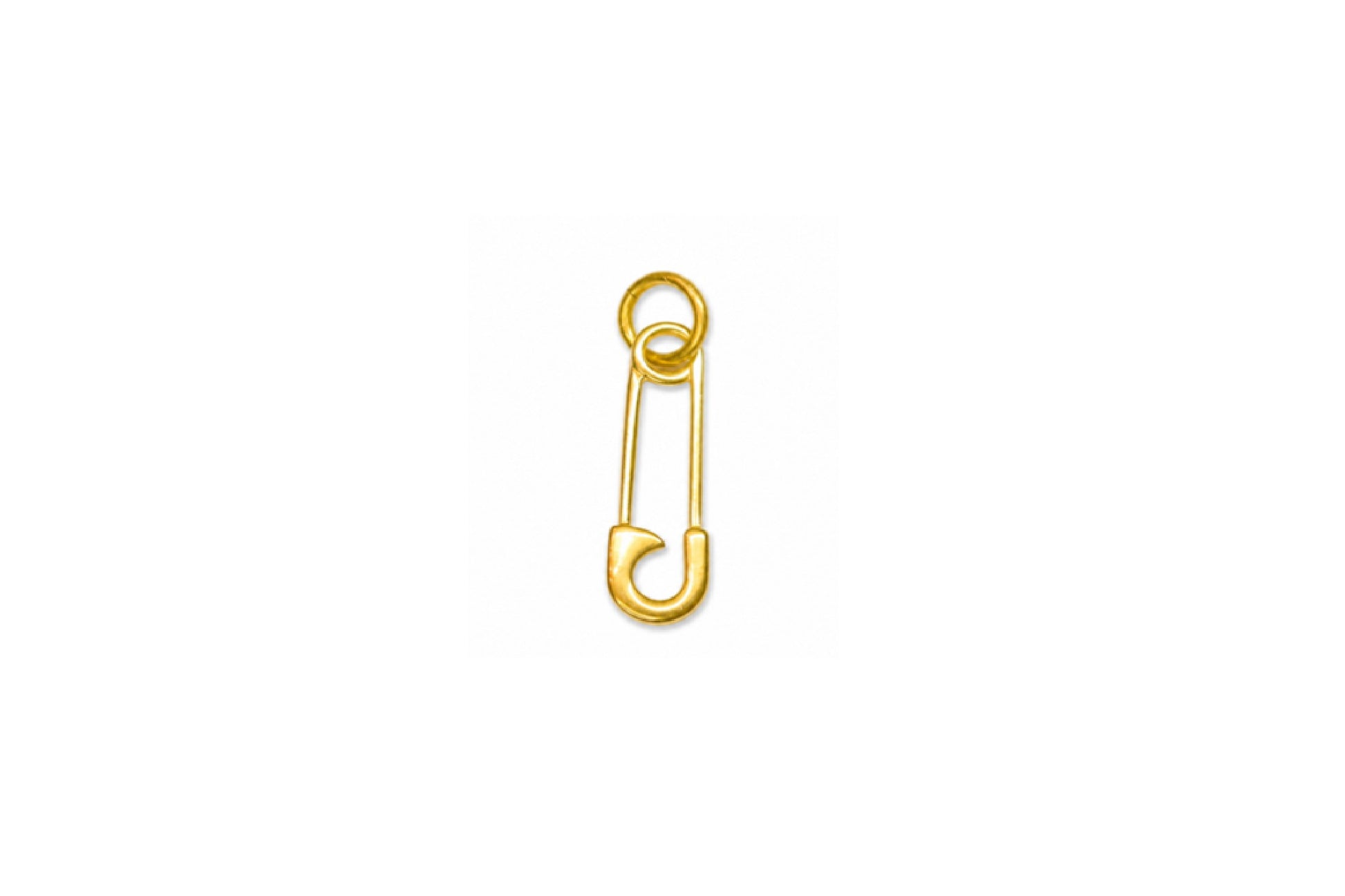 Charm Imperdible latón artesanal hecho a mano — BoMBoM Jewels