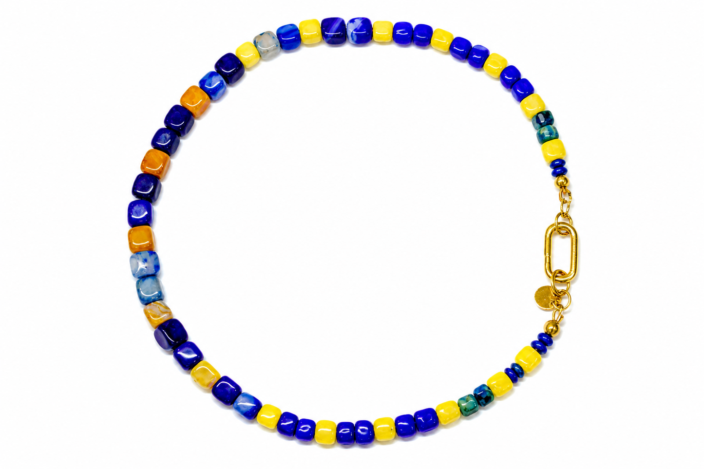Charm Peces Pequeños piedra natural todos los colores — BoMBoM Jewels