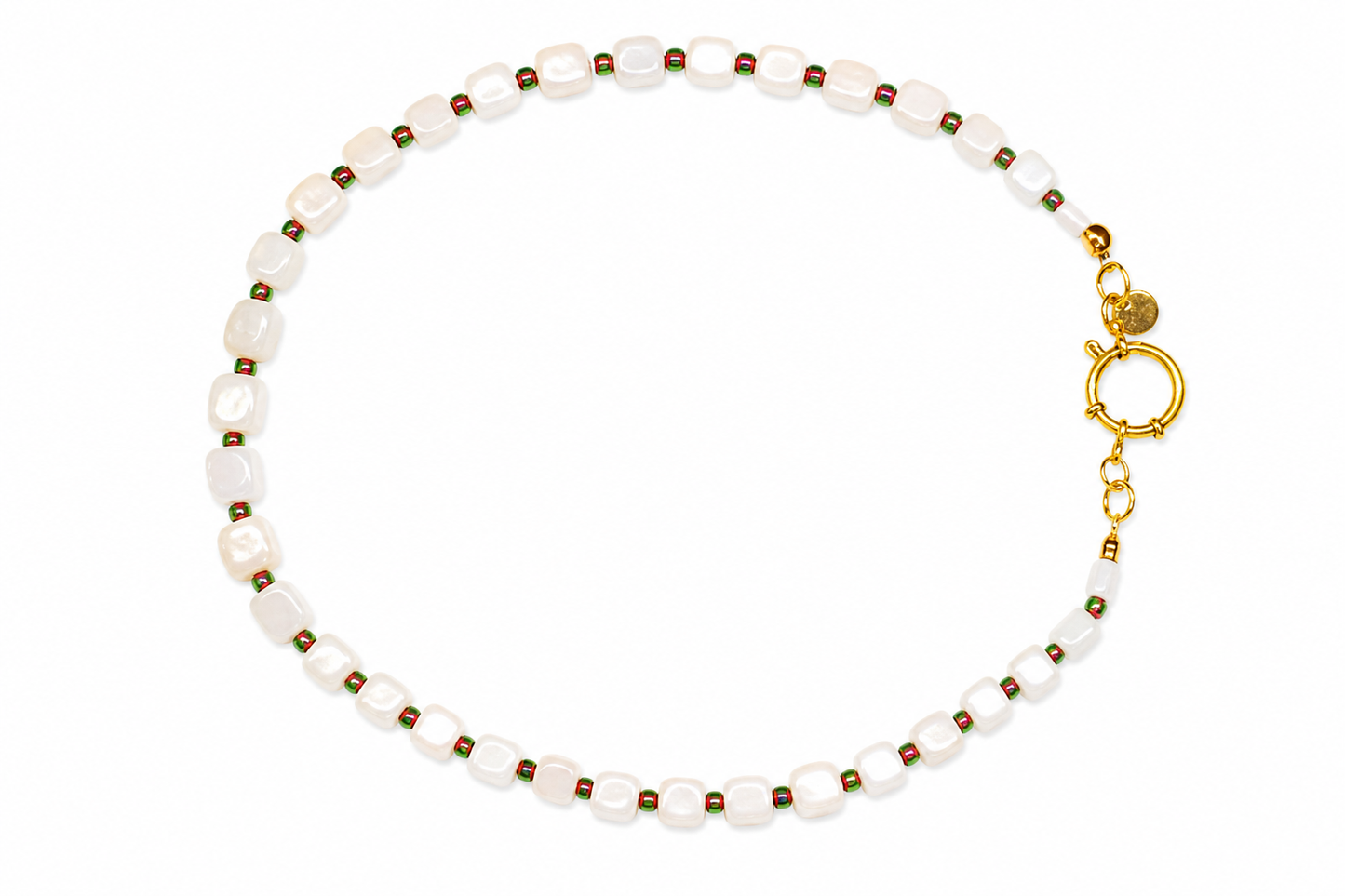 Charm Hamsa Mano de Fátima piedra natural todos los colores — BoMBoM Jewels