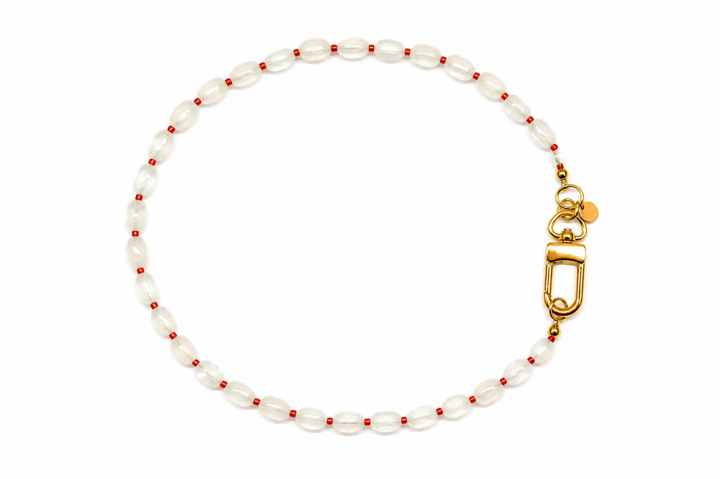 Charm Avellanas piedra natural todos los colores — BoMBoM Jewels