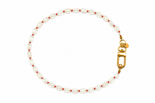 Charm Avellanas piedra natural todos los colores — BoMBoM Jewels