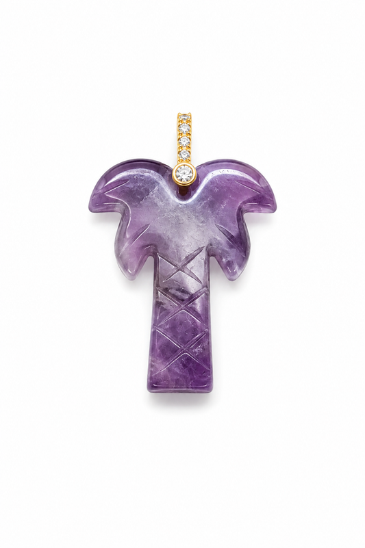 Palm Trees — Natural Stone Palm Tree Charm