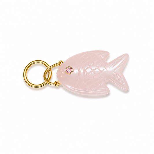 Large Fish — Natural Stone Sea Charm