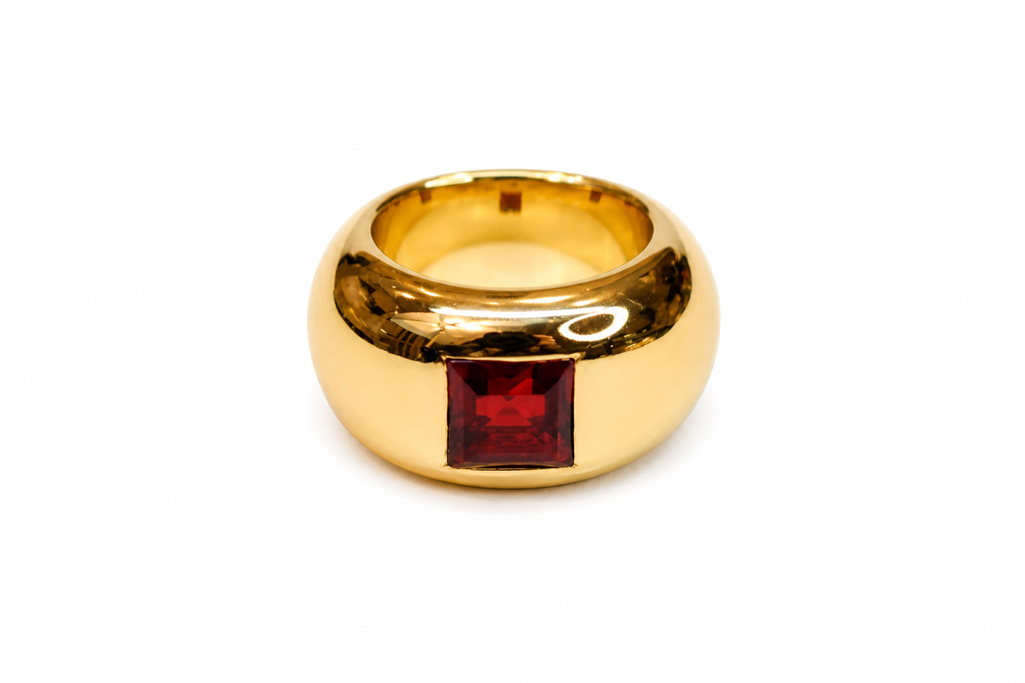 Anillo Square solitaire