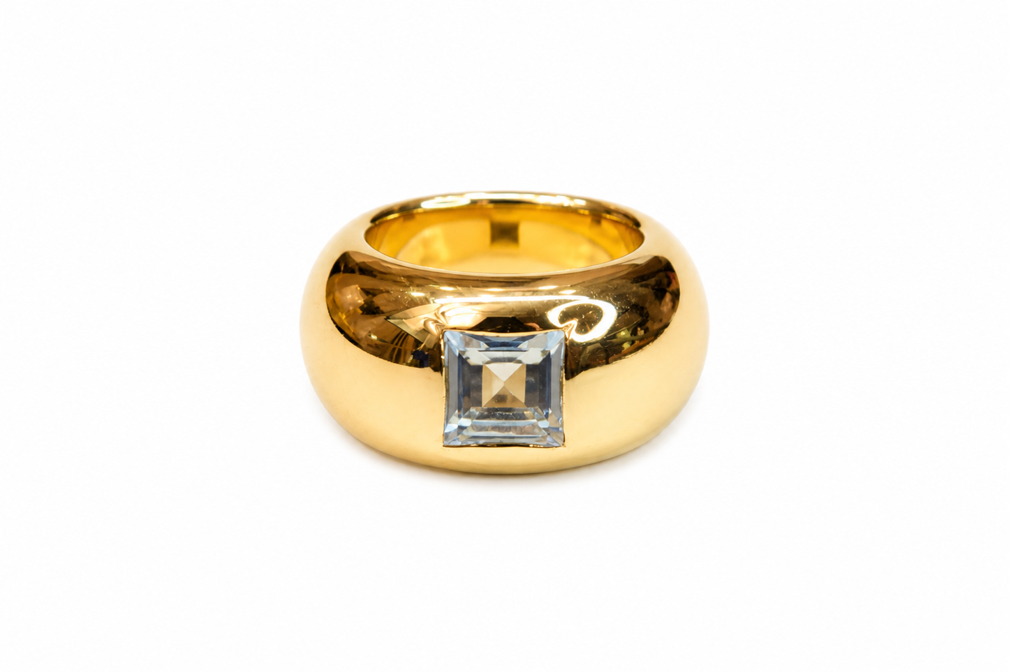 Anillo Square solitaire