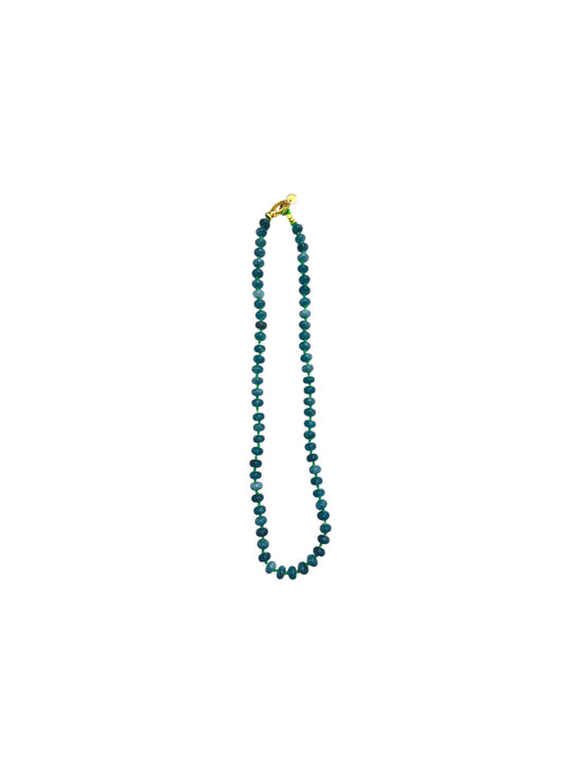 Collar Arun — Verde Esmeralda Corto