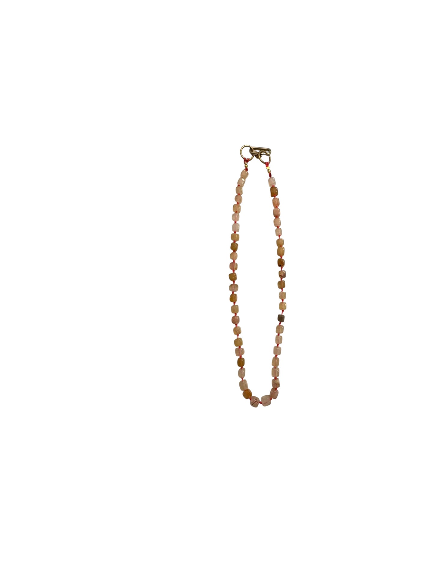 Collar Arun — Turquesa Cubos
